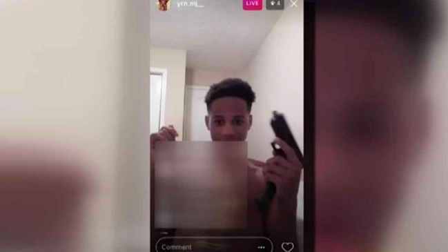 Adolescente se mató accidentalmente de un disparo mientras transmitía por Instagram