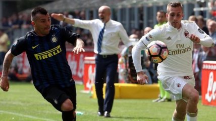   Las postales que dejó la igualdad entre Inter de Milán y AC Milan en Italia 