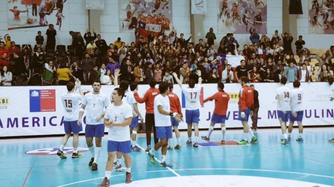 Chile logró su segundo triunfo en el balonmano juvenil