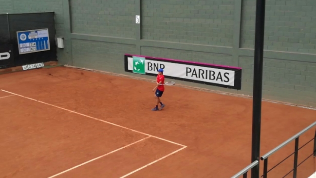 Chile tuvo amargo debut en el Sudamericano sub 16 de tenis
