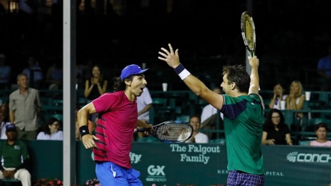 Julio Peralta escaló en el ranking de dobles tras su título en ATP de Houston