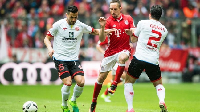 Bayern Munich extremó recursos para igualar ante Mainz 05 por la Bundesliga