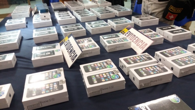 PDI detuvo a banda dedicada a robar tiendas de celulares