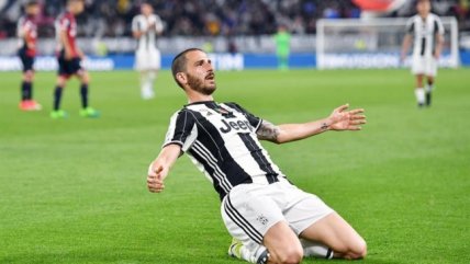 Leonardo Bonucci se despachó un golazo en amplio triunfo de Juventus sobre Genoa