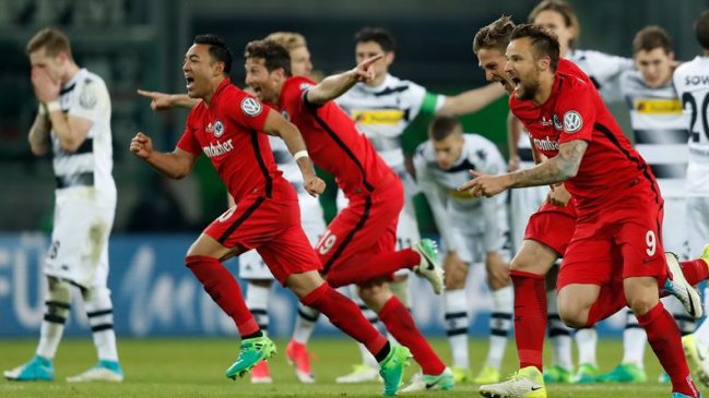 Eintracht Frankfurt es el primer finalista de la Copa de Alemania