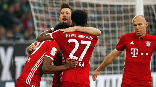 Bayern Munich alcanzó el pentacampeonato en la Bundesliga con una magistral lección a Wolfsburgo