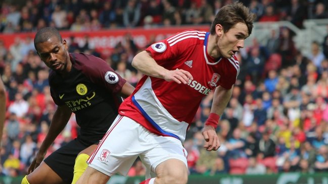 Manchester City igualó con Middlesbrough y desperdició una buena chance en la Premier