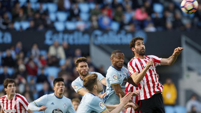 Celta de Vigo y Marcelo Díaz cayeron categóricamente ante Athletic Bilbao