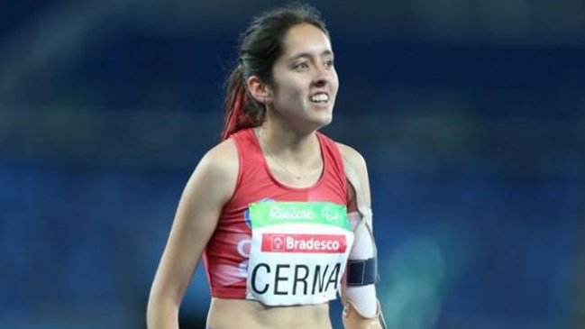 Amanda Cerna es la número uno del mundo en atletismo paralímpico