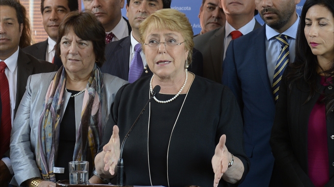 Presidenta Bachelet espera que su sucesor mantenga las reformas