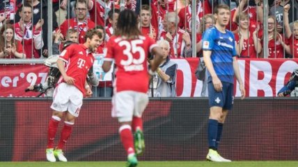 FC Bayern Munich estrenó su corona mandando a Darmstadt al descenso