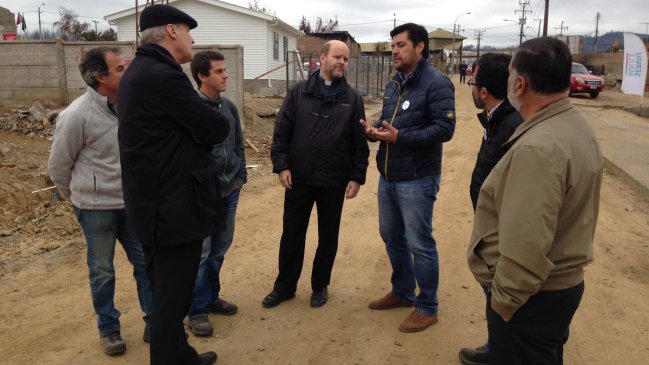 Obispo de Linares anunció reconstrucción de parroquia de Santa Olga