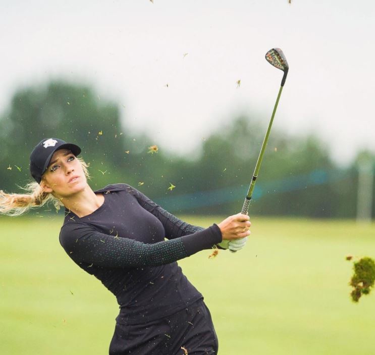 Filtran fotos desnuda de la golfista 