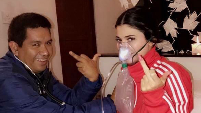 Kylie Jenner sufrió descompensación en Perú