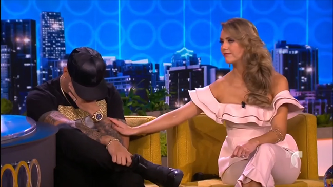 Wisin lloró en programa de Don Francisco al recordar su fallecida hija