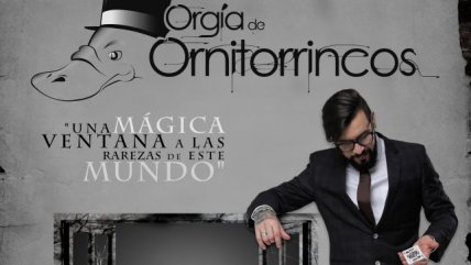 Edo Caroe regresa con su show “Orgía de Ornitorrincos”