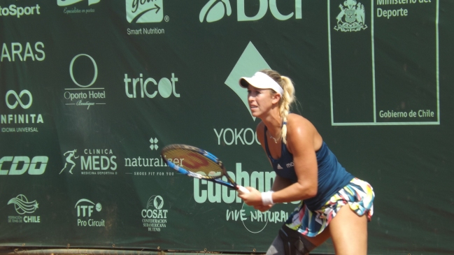 Alexa Guarachi cayó en la semifinal de dobles en el ITF de Naples