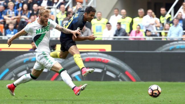 Inter de Milán cayó ante Sassuolo y ahondó su crisis en la liga italiana