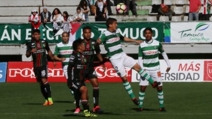 La victoria de Deportes Temuco a Palestino en el "Germán Becker"