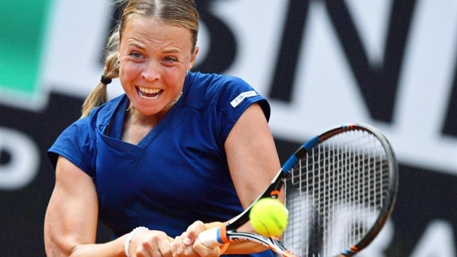 La estonia Anett Kontaveit sigue sorprendiendo en Roma