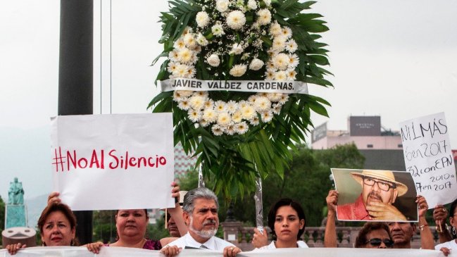 Periodistas mexicanos exigieron justicia por asesinato de Javier Valdez