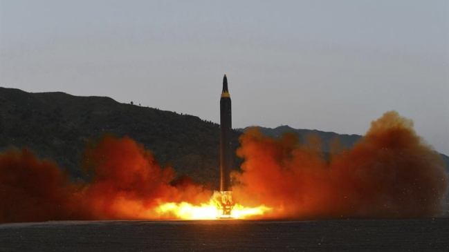 Corea del Norte confirmó el éxito del lanzamiento de su último misil