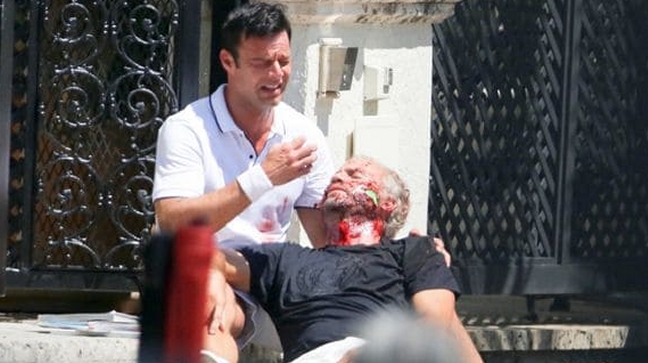 Ricky Martin, Penélope Cruz y Édgar Ramírez recrean muerte de Versace