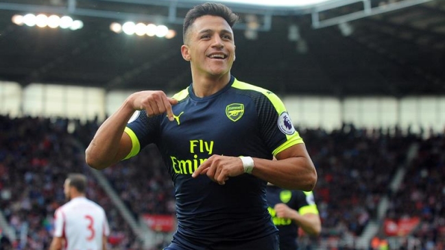 Cadena inglesa posicionó a Alexis Sánchez como el jugador con mejor desempeño en la Premier