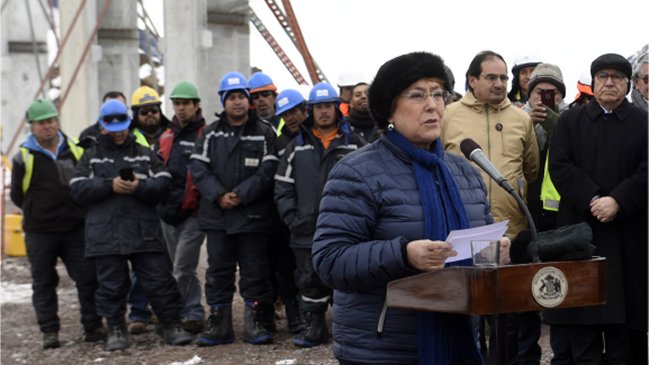 Presidenta Bachelet inauguró obras del nuevo paso fronterizo Los Libertadores