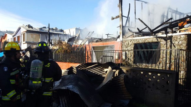 Essbio confirmó investigación por falta de agua durante incendio en Lota