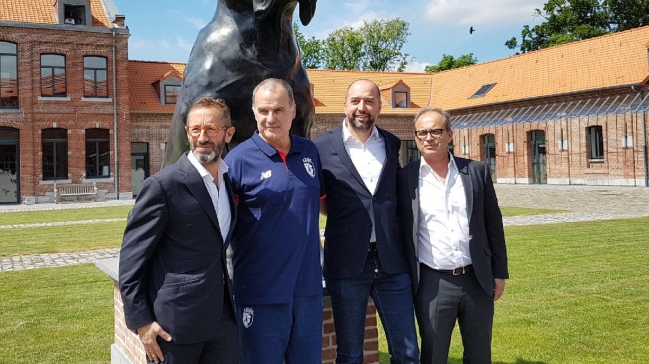 Bielsa fue presentado como DT de Lille: Busco atacar el mayor tiempo posible