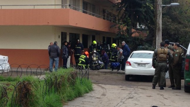 Dos adultos y un menor intoxicados por emanación de gas en centro de Santiago