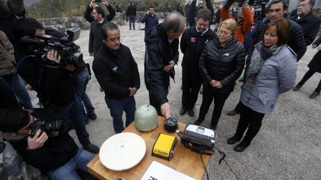 Instalaron estación de monitoreo sísmico de la falla de San Ramón