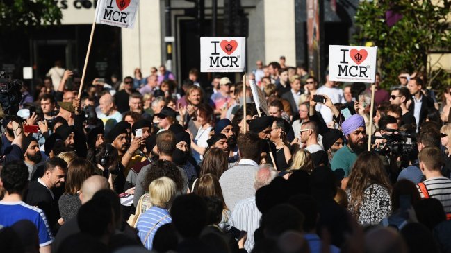 El día después del atentado terrorista en Manchester