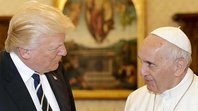 El papa recibió a Trump y acordaron 
