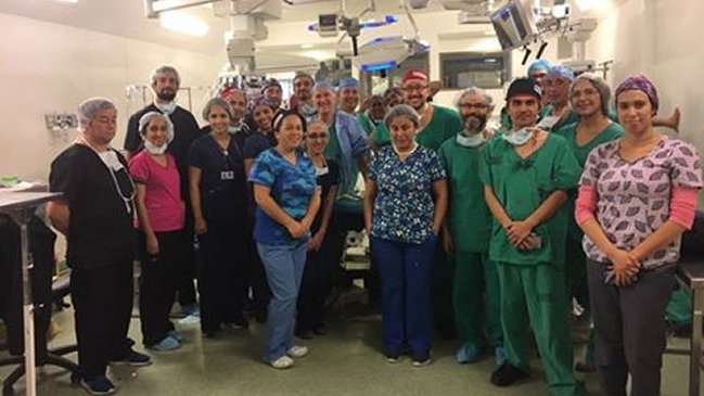 Con éxito se realizó el primer trasplante de corazón en el sur de Chile