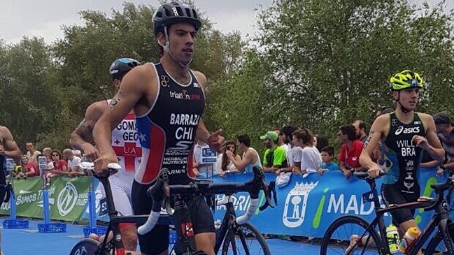 Felipe Barraza tuvo un buen apronte en la Copa del Mundo de Madrid
