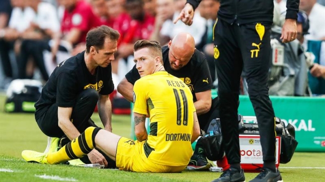 Marco Reus sufrió rotura parcial de ligamento y será baja durante 