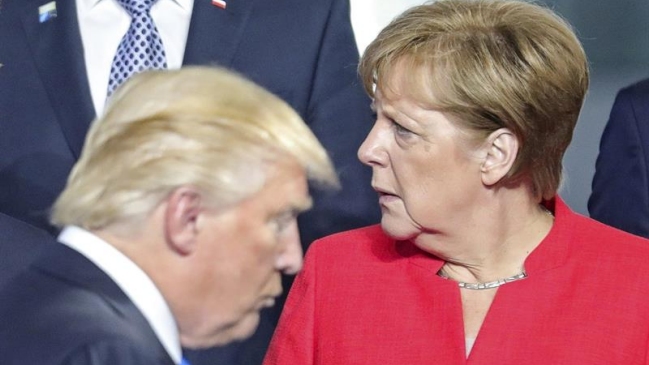 Merkel emplazó a la UE a tomar riendas de su destino ante actitud de Trump