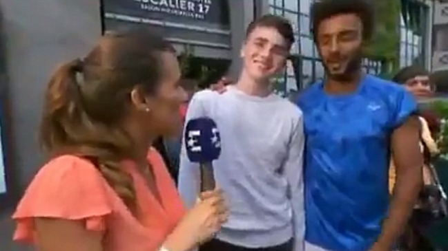 Tenista francés Maxime Hamou fue expulsado de Roland Garros por propasarse con periodista