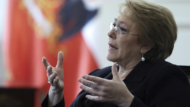 Presidenta Bachelet: 