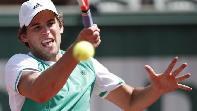 Dominic Thiem y David Goffin avanzaron a tercera ronda en Roland Garros
