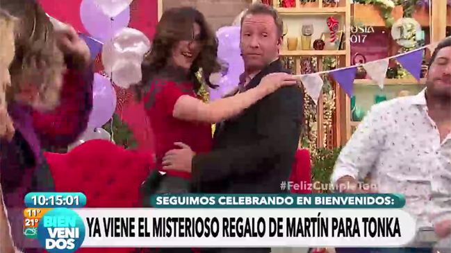 Tonka Tomicic celebró su cumpleaños bailando 