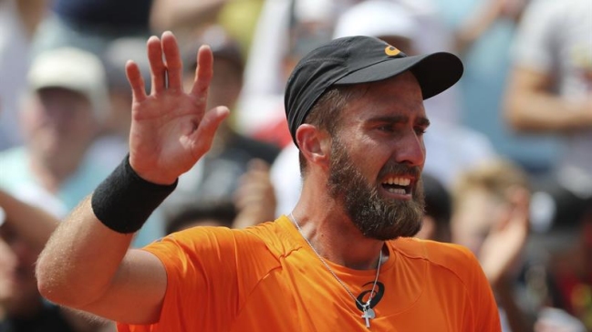 El emotivo triunfo de Steve Johnson en Roland Garros y que dedicó a su padre fallecido