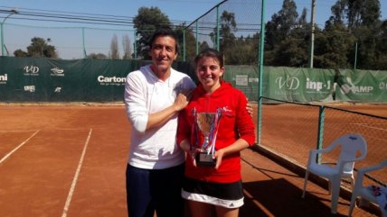  Fernanda Labraña también entró a Roland Garros junior  