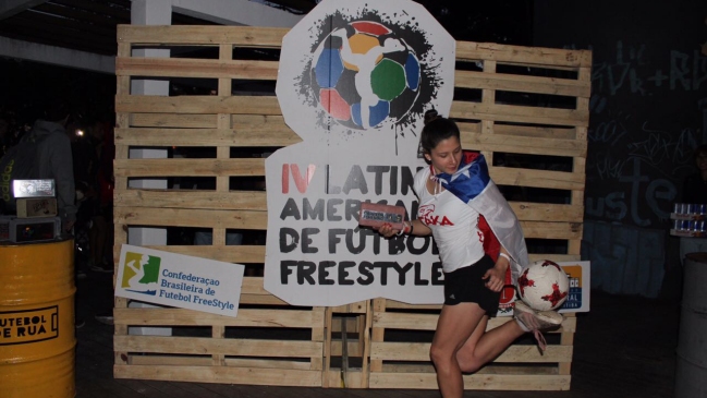 Freestyler chilena Catalina Vega se quedó con el Latinoamericano de Brasil