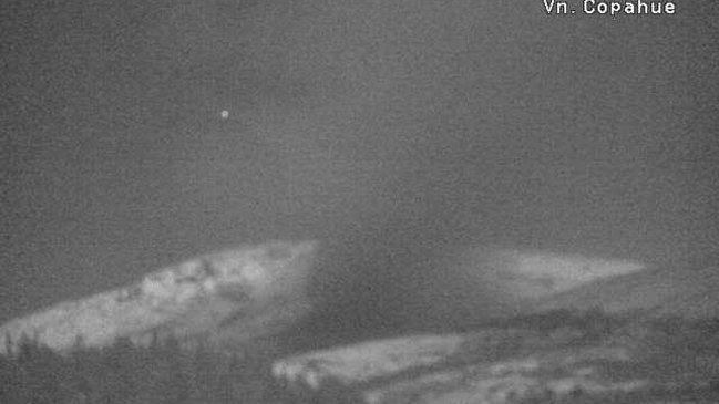 Onemi decretó Alerta amarilla para Alto Biobío por actividad del volcán Copahue