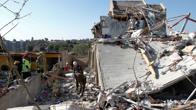 Tres personas permanecen graves tras explosión en Quilpué