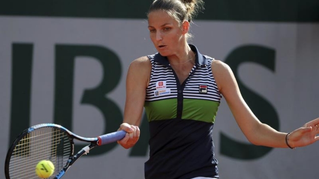 Karolina Pliskova puso fin a la gran actuación de Verónica Cepede en París