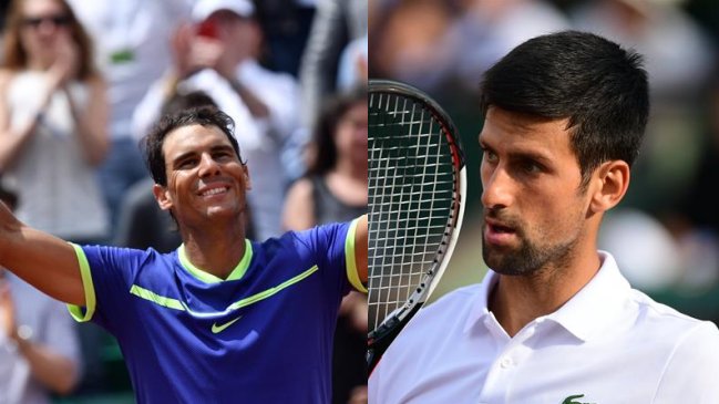 Duelos de Rafael Nadal y Novak Djokovic fueron postergados por la lluvia en Roland Garros